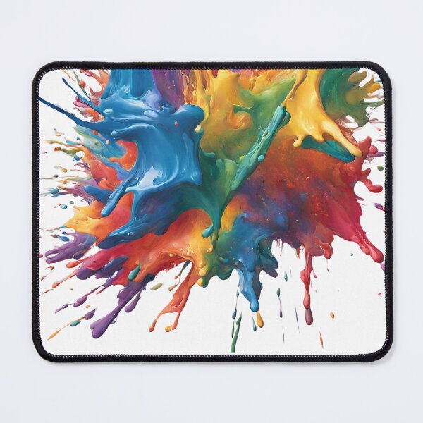 Item preview, Rainbow Colors Splattered Paint Pattern designed and sold by TaraTs.
