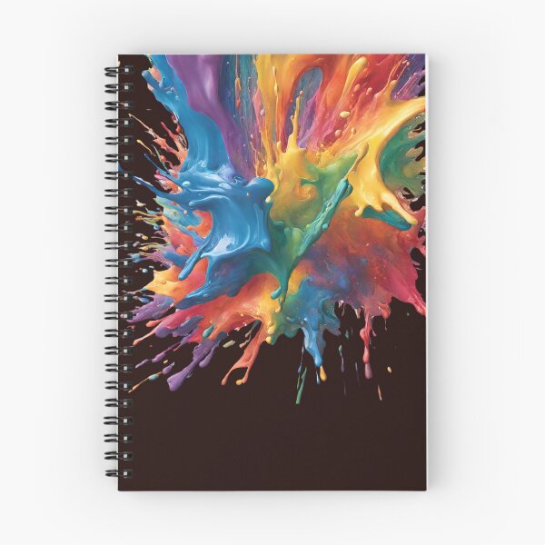 Item preview, Rainbow Colors Splattered Paint Pattern designed and sold by TaraTs.