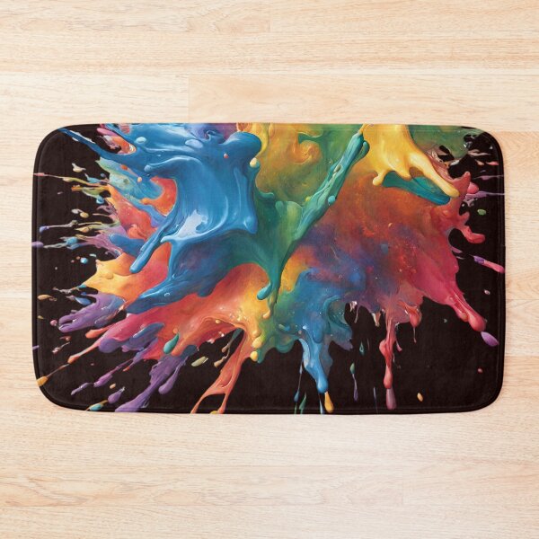 Item preview, Rainbow Colors Splattered Paint Pattern designed and sold by TaraTs.