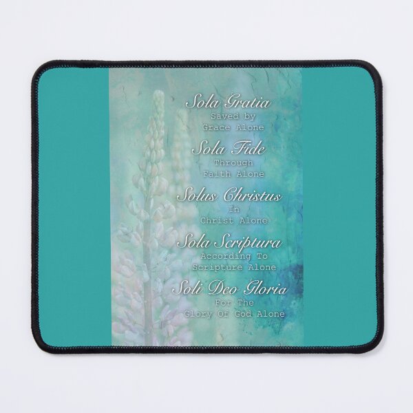 Item preview, The Five Solas Christian Bible Art designed and sold by Sharon Cummings Art.