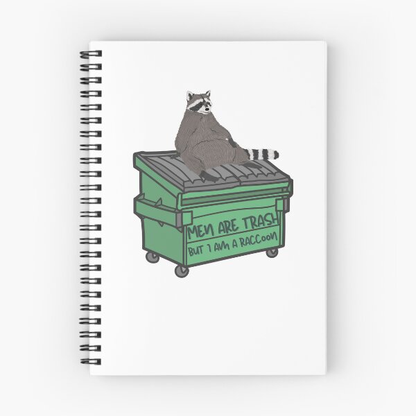 Item preview, Men are trash, but I'm a raccoon designed and sold by calliedancer.