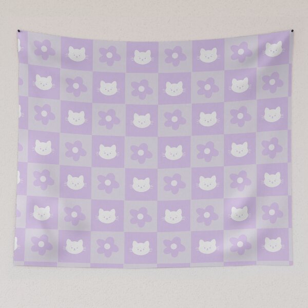 Item preview, Kitten and Flowers designed and sold by Maya Vt.