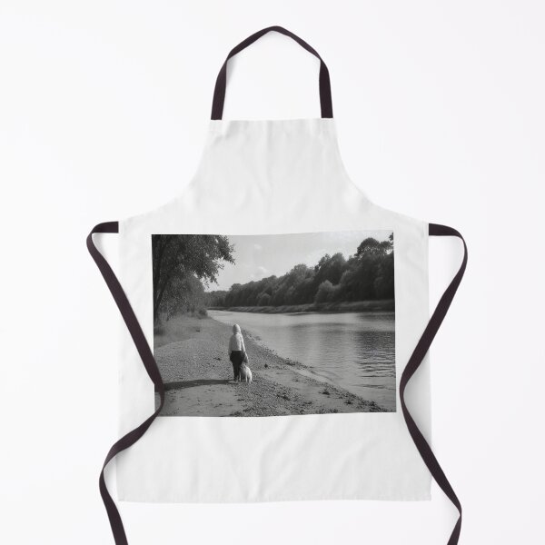 Item preview, Girl walking on the lake, black and white designed and sold by islam gamal.