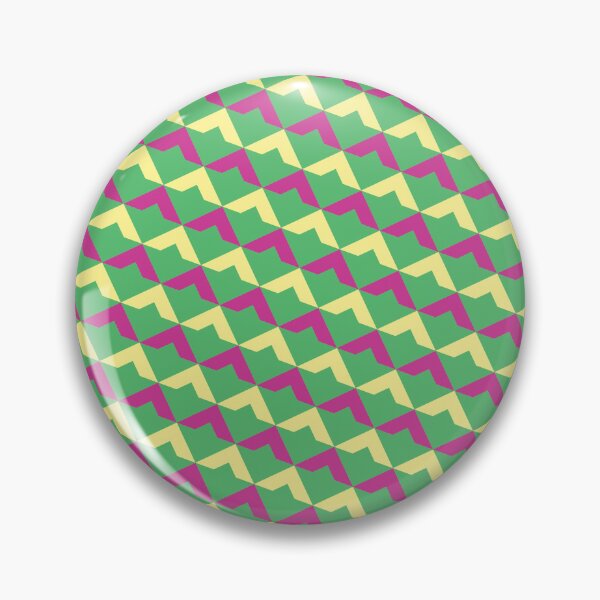 Item preview, Repeating Purple & Yellow Triangle Symbols Green Templates Supreme  designed and sold by Alchemy-A-La-G.