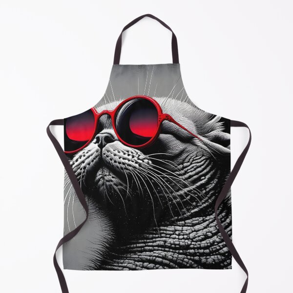 Aperçu de l'œuvre Cool Cat in Contrast 2 créée et vendue par ramboe.