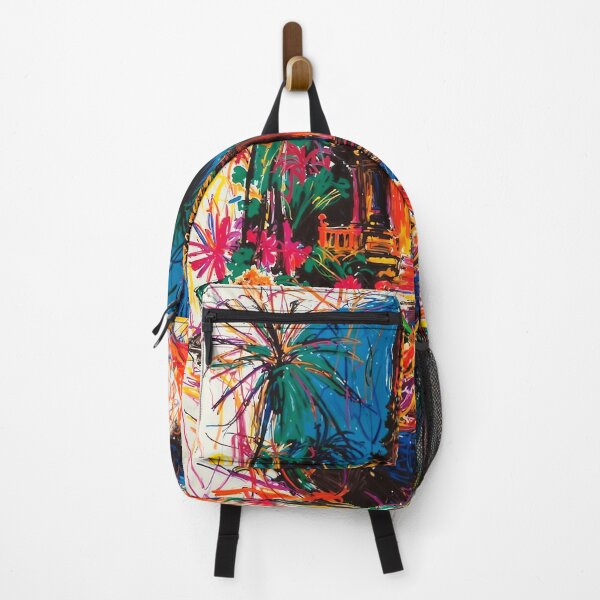 Item preview, Abstract Thai Artwork - Wat Pho & Tom Yum designed and sold by feether-store.