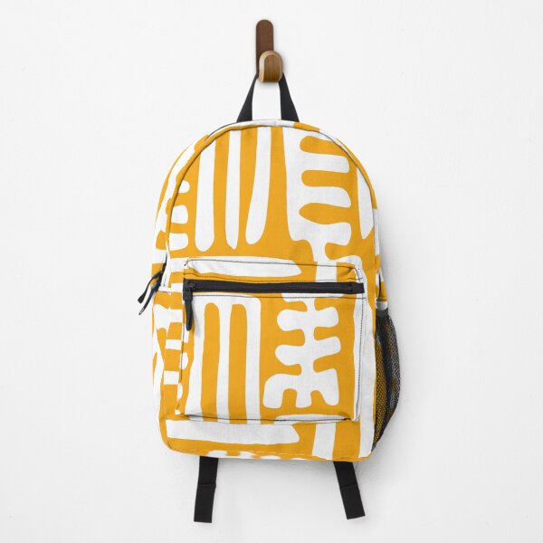 Item preview, Iconic Traditional Nordic Folk Floral Pattern in Mustard Yellow designed and sold by Deutschic.