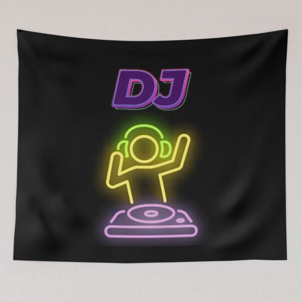 Item preview, Neon DJ  designed and sold by Planet Agora.