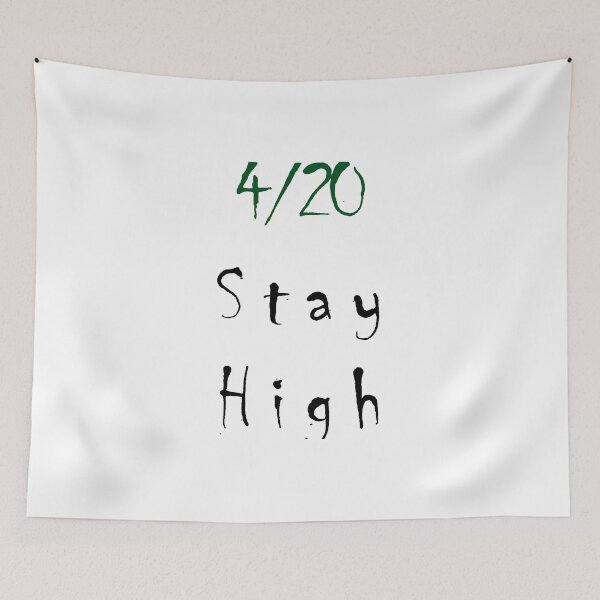 Item preview, 420 stay high weed Tee designed and sold by mi-xo.