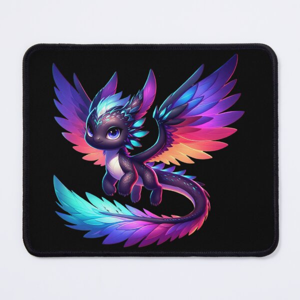 Item preview, Cute Black Chibi Dragon designed and sold by CHIBI_POPZ.