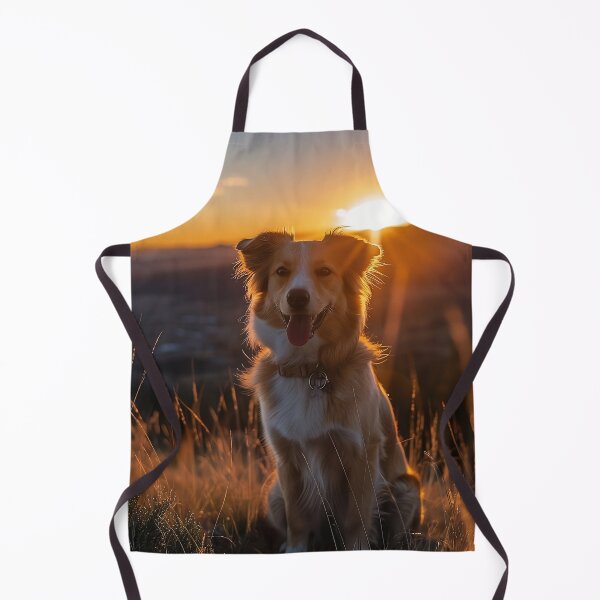 Item preview, Cute dog on hike during sunset designed and sold by CatsAndDogs-TF.