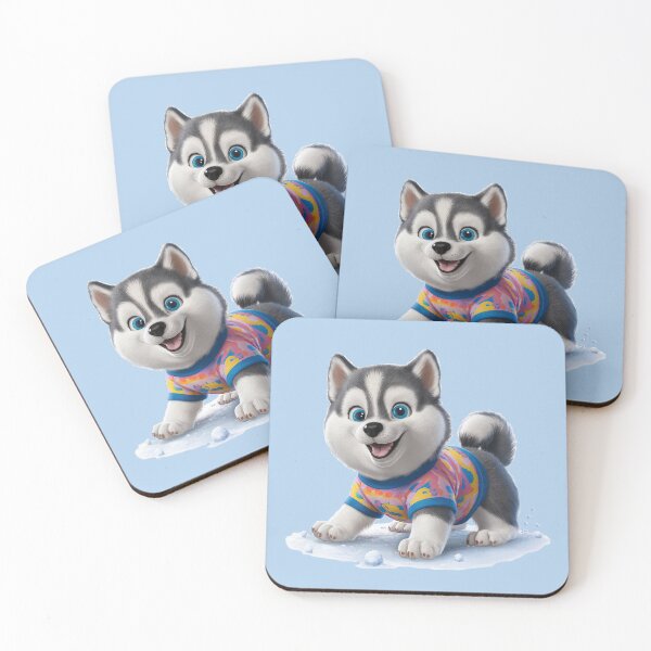 Item preview, "Snowbound Huskies" designed and sold by enggospod.
