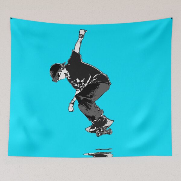 Item preview, High-jumping Skateboarder designed and sold by NaturePrints.