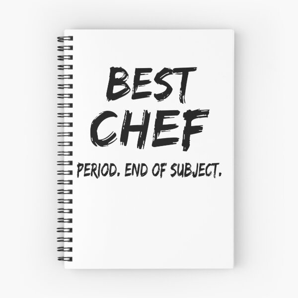 Item preview, Best Chef Period End of Subject designed and sold by GoJobs.
