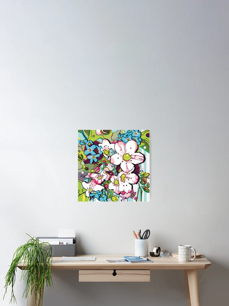 Thumbnail 2 of 3, Poster, Spring Flowers designed and sold by Rickybrook.