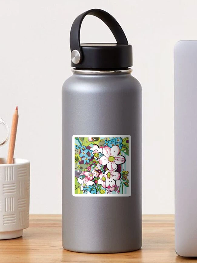 Thumbnail 1 of 3, Sticker, Spring Flowers designed and sold by Rickybrook.