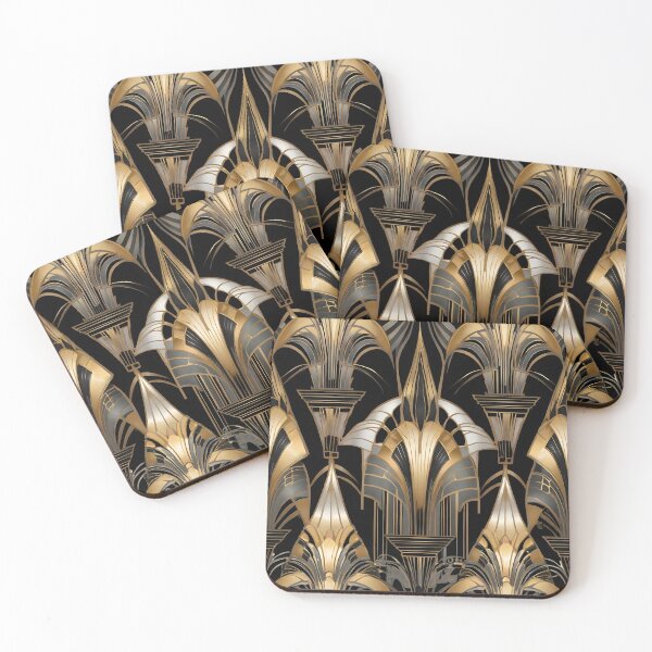 Item preview, Art Deco Geometric Nouveau Pattern designed and sold by SloganExpress.