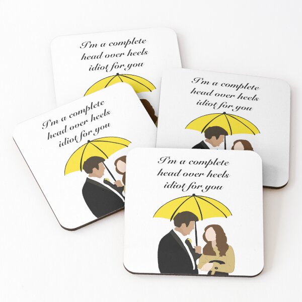 Item preview, Head Over Heels Idiot - HIMYM Quote Art designed and sold by Forgetting The World Co..