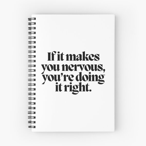 Item preview, If it makes you nervous, you're doing it right.  designed and sold by CharmStudio.