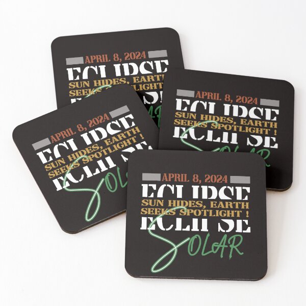 Item preview, Total solar Eclipse: Sun hides, Earth Seeks Spotlight Quote, Attractive design, Stylish and Suitable For All - -  designed and sold by Octa-Blank.
