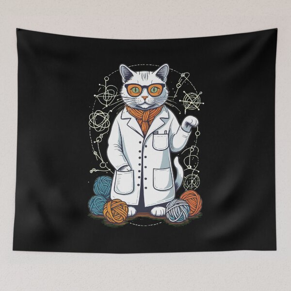 Item preview, Cat in White Uniform - Yarn Expert designed and sold by Jackson-Will.