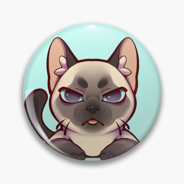 Item preview, Siamese Kitty Peek designed and sold by feralfane.