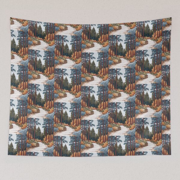 Item preview, Peaceful Woodland Scene designed and sold by PaperieJennifer.
