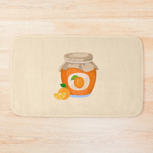 Item preview, Orange jam marmalade jar food. designed and sold by designing01Ar3.