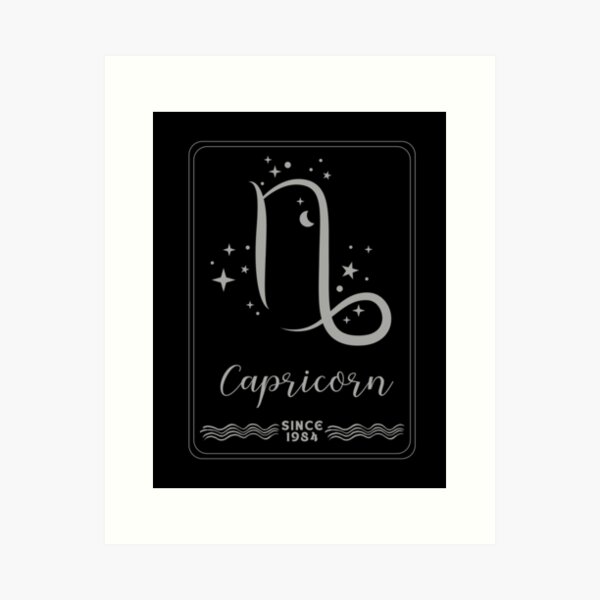 Item preview, Sign Capricorn, since 1984 designed and sold by Numbers-Art.