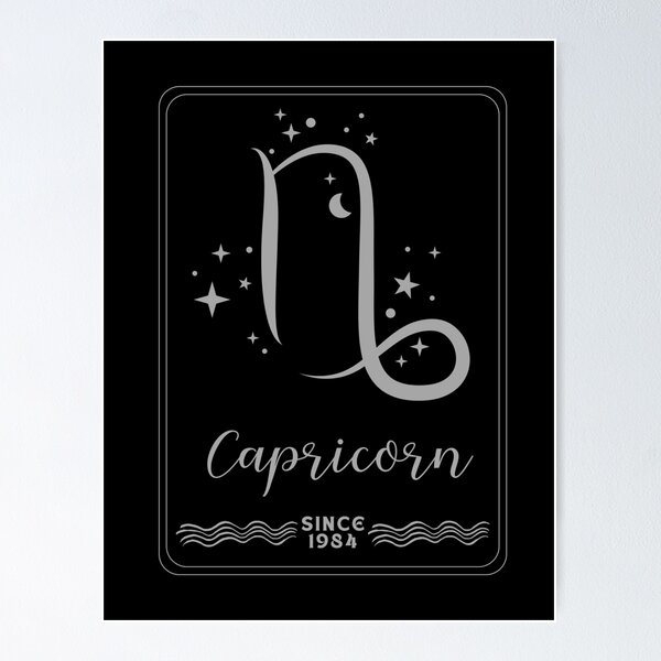 Item preview, Sign Capricorn, since 1984 designed and sold by Numbers-Art.