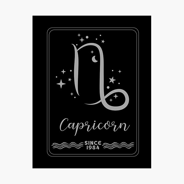 Item preview, Sign Capricorn, since 1984 designed and sold by Numbers-Art.