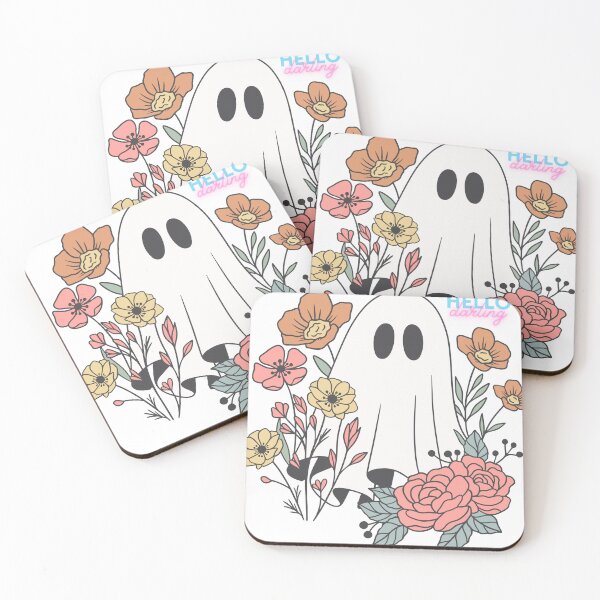 Item preview, There is a ghost in a field of beautiful flowers designed and sold by abdelnaser baghot.