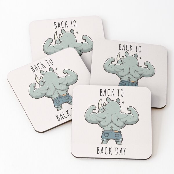 Item preview, Back Day Workout Rhino designed and sold by LemuellTrends.