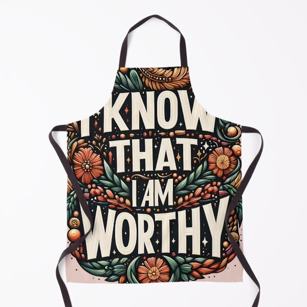 Item preview, I am Worthy, typography designed and sold by maxmaj.