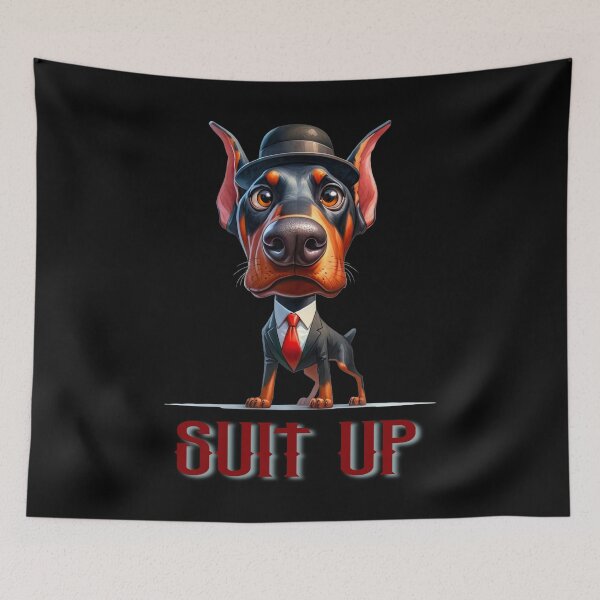 Item preview, Suit Up Doberman designed and sold by TMars.