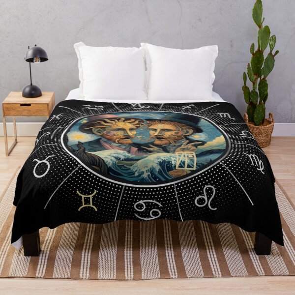Item preview, ZODIAC Gemini - Astrological GEMINI - GEMINI - ZODIAC sign - Van Gogh style - 15 designed and sold by ArtProjectShop.
