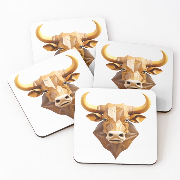 Artikelvorschau, 3D-Cartoon-Stier, Logo, Aufkleber, Wandkunst, Kunstdrucke und mehr entworfen und verkauft von Kevin Lou.