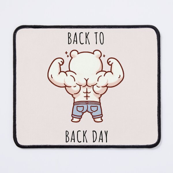 Item preview, Back Day Workout Bear designed and sold by LemuellTrends.