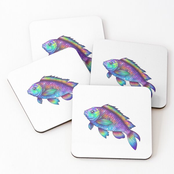 Item preview, Dive into the Rainbow: Explore the Luminous Depths of Digital Sea Life designed and sold by jgvisualarts.
