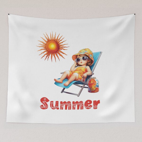 Item preview, Summer Sun Sunbed Drink designed and sold by StudioARTHUR.