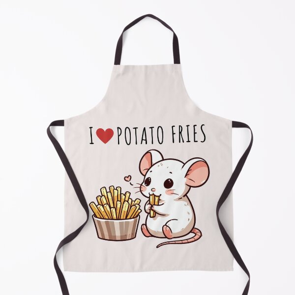 Item preview, Potato Fries Lover Rat designed and sold by LemuellTrends.