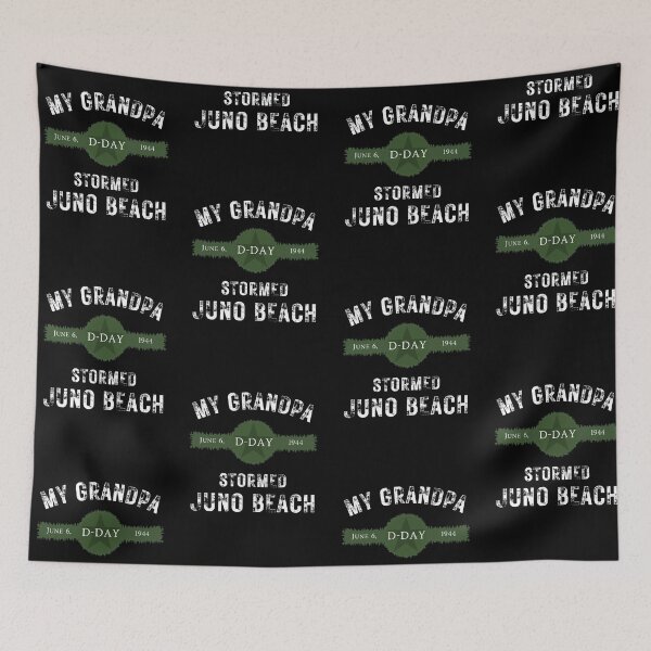 Item preview, D-Day 80th Anniversary My Grandpa Stormed Juno Beach designed and sold by A-M-Watson.
