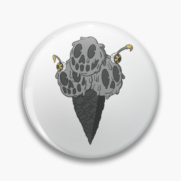 Item preview, Old School Ice Scream (Gray) designed and sold by GoldenHorror.