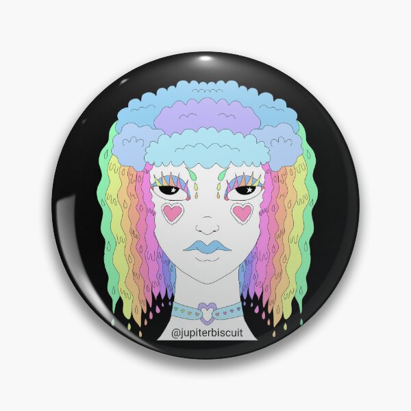 Item preview, Rainbow rain cloud girl designed and sold by Reina Patrick.