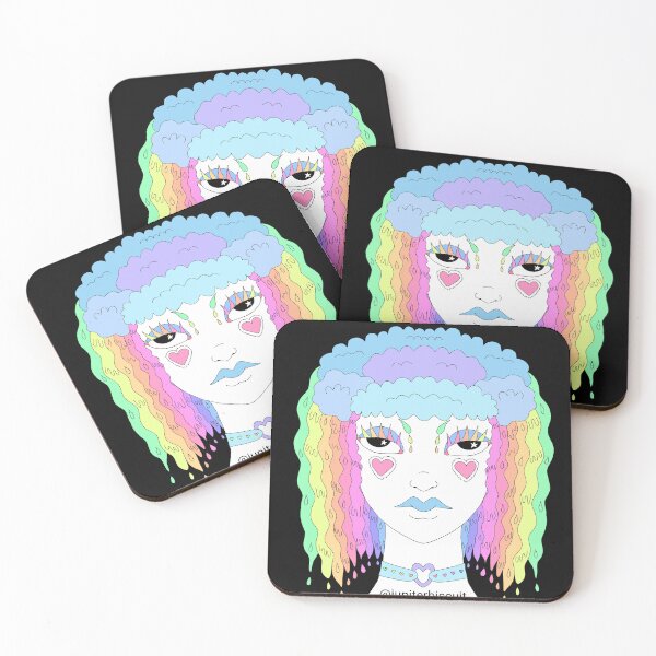 Item preview, Rainbow rain cloud girl designed and sold by Reina Patrick.