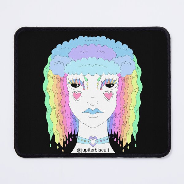 Item preview, Rainbow rain cloud girl designed and sold by Reina Patrick.