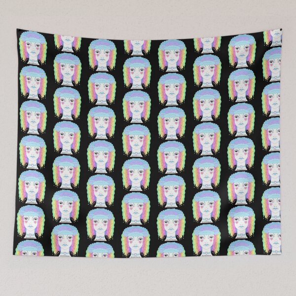 Item preview, Rainbow rain cloud girl designed and sold by Reina Patrick.