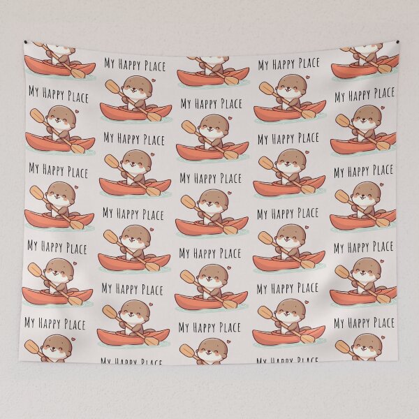 Item preview, Canoeing Otter designed and sold by LemuellTrends.