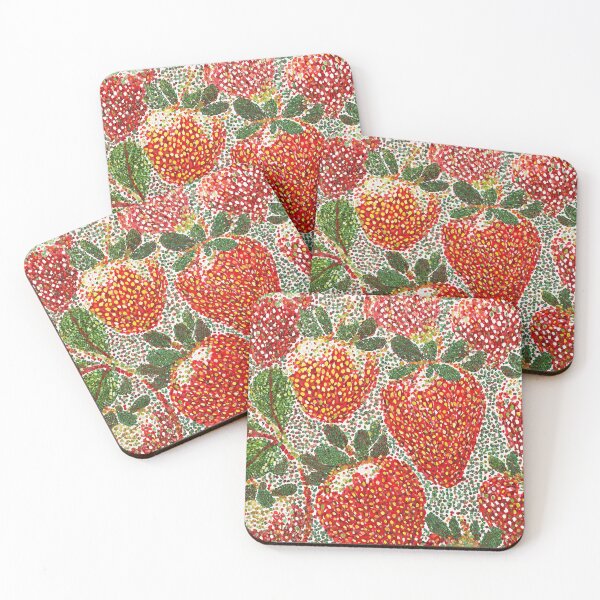 Item preview, Strawberry Fruits Mosaic designed and sold by Careful Disorder.