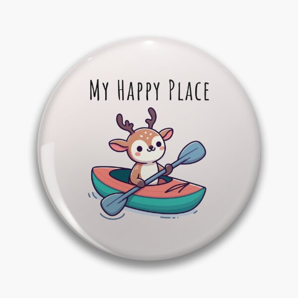 Item preview,  Canoeing Is My Happy Place Deer designed and sold by LemuellTrends.